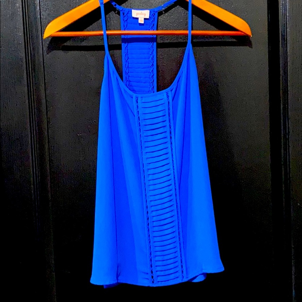 Royal Blue Tank. Never worn